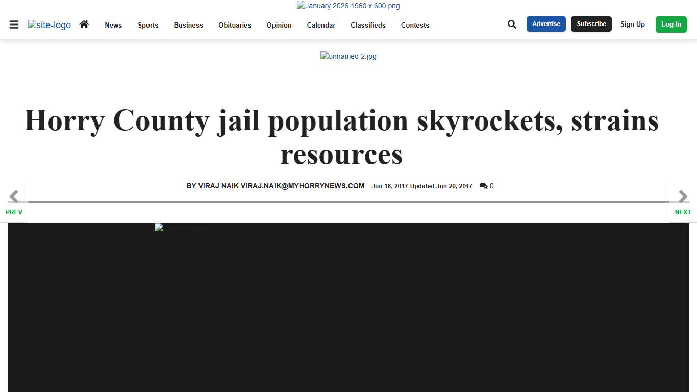 Horry County jail population skyrockets, strains resources | Horry County | myhorrynews.com