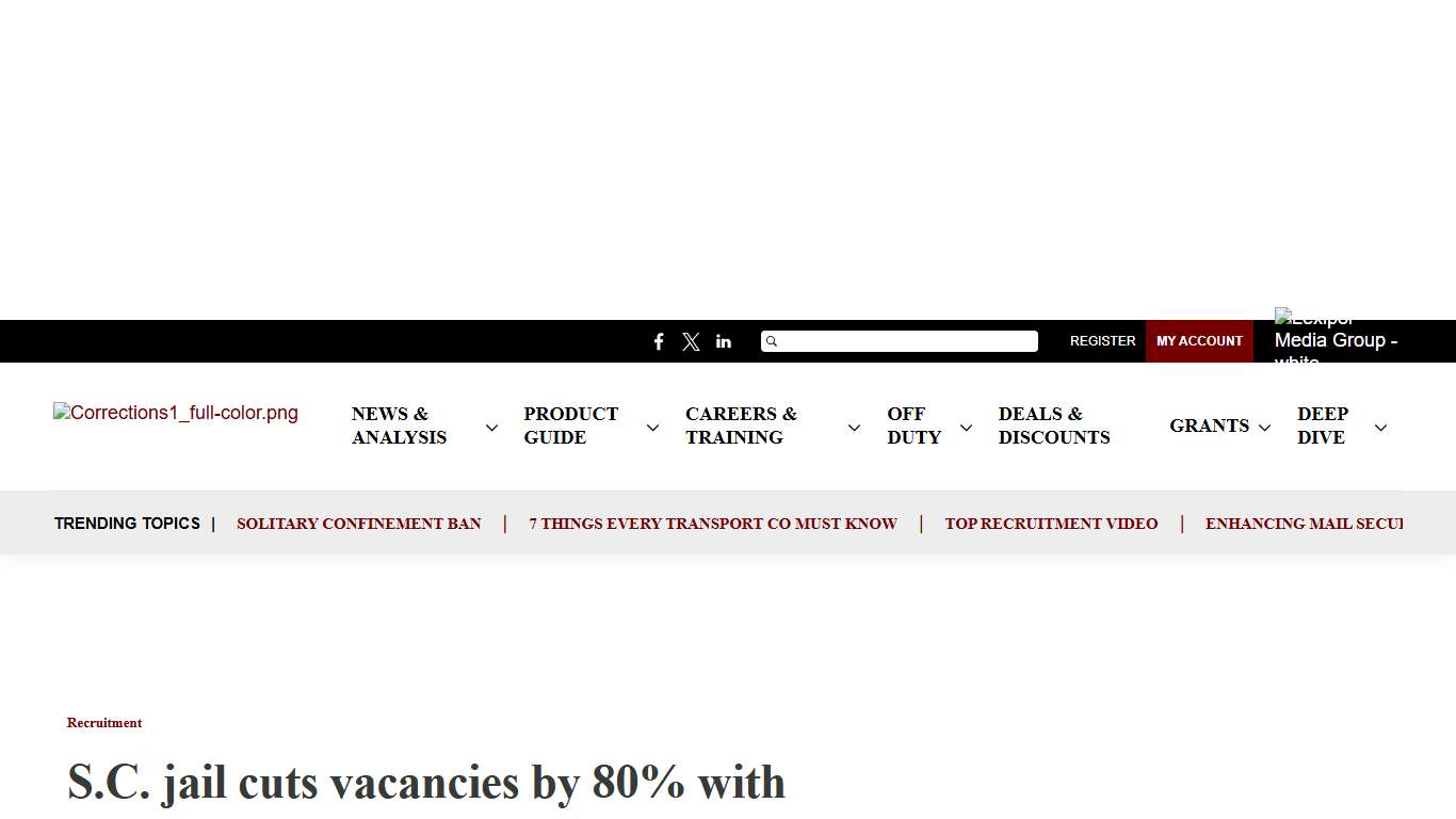 Horry County jail staffing improves with new recruitment rules